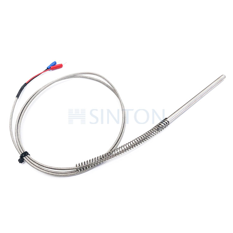 Federbelastetes Thermoelement